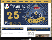 Tablet Screenshot of les-artisanales.com